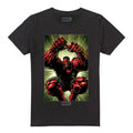 Black - Front - Marvel Mens Red Hulk Attack T-Shirt