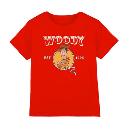 Red - Front - Toy Story 2 Childrens-Kids 1995 Woody T-Shirt