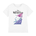 White - Front - Disney Princess Childrens-Kids Ariel Anime T-Shirt