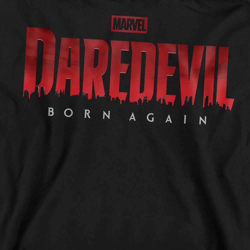 Black - Pack Shot - Daredevil Unisex Adult Born Again Logo Sweatshirt