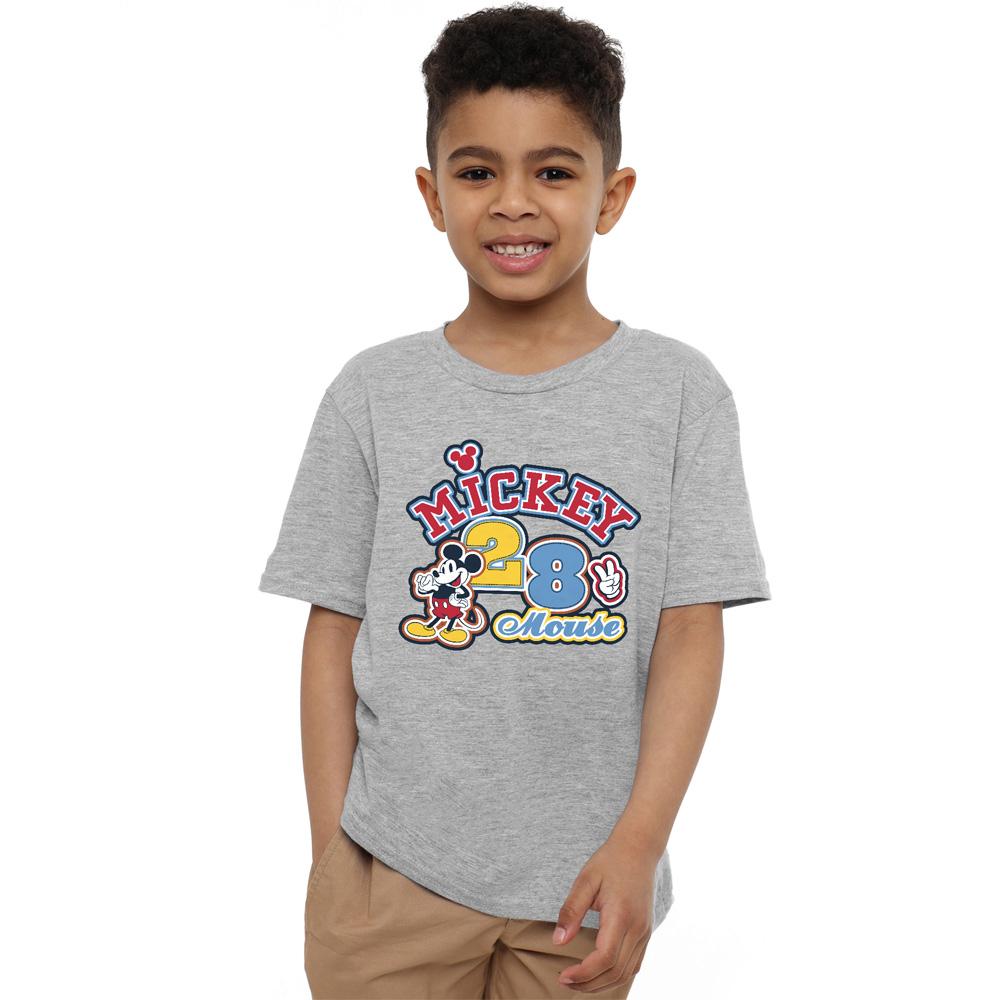 Sport Heather - Side - Mickey Mouse Childrens-Kids 28 T-Shirt