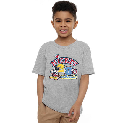 Sport Heather - Side - Mickey Mouse Childrens-Kids 28 T-Shirt