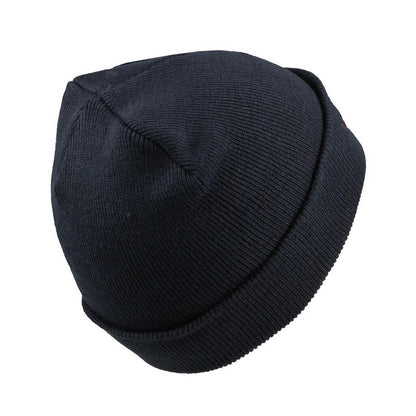 Navy - Back - Superman Mens Mono Logo Beanie
