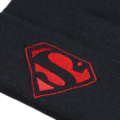 Navy - Lifestyle - Superman Mens Mono Logo Beanie