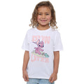 White - Lifestyle - Lilo & Stitch Childrens-Kids Sea You Later Angel T-Shirt