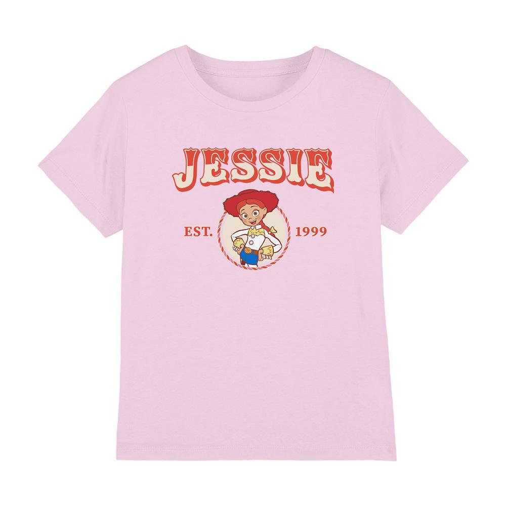 Light Pink - Front - Toy Story 2 Childrens-Kids 1999 Jessie T-Shirt