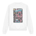 White - Front - Daredevil Unisex Adult Last Rites Comic Cover Sweatshirt