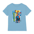 Sky Blue - Front - Spider-Man Childrens-Kids Scrapbook T-Shirt