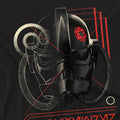 Black - Side - Star Wars: Andor Unisex Adult Helmet T-Shirt