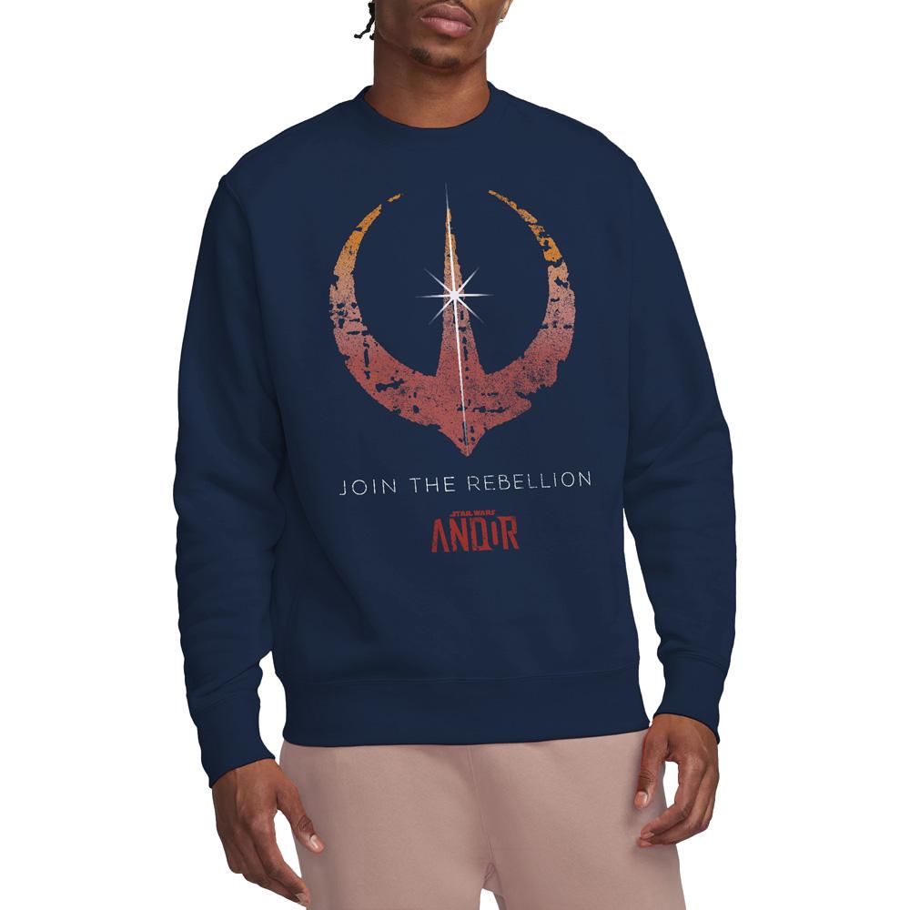 Navy - Lifestyle - Star Wars: Andor Unisex Adult Join The Rebellion Sweatshirt