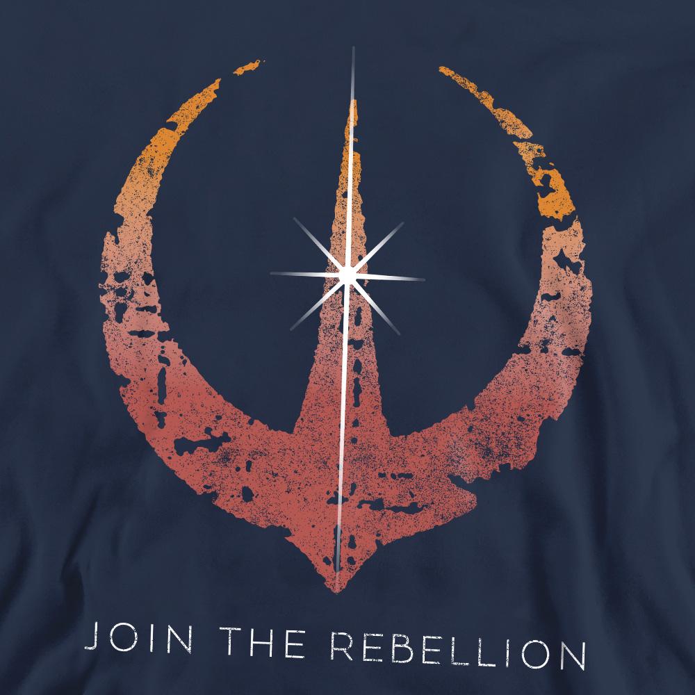 Navy - Side - Star Wars: Andor Unisex Adult Join The Rebellion Sweatshirt
