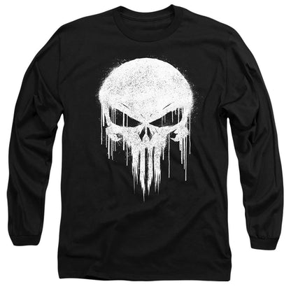 Black - Front - The Punisher Unisex Adult Big Logo T-Shirt
