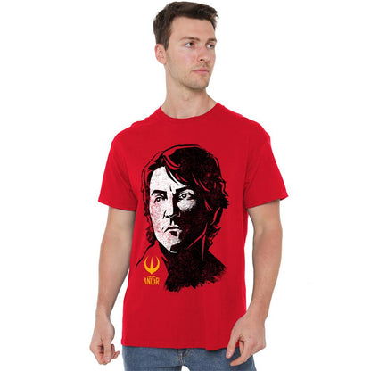 Red - Side - Star Wars: Andor Mens Viva T-Shirt