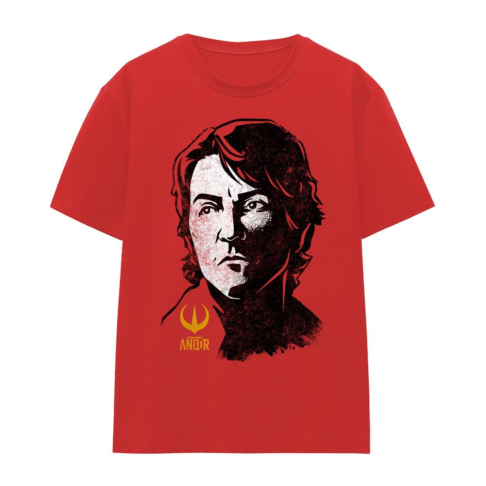 Red - Front - Star Wars: Andor Unisex Adult Viva T-Shirt