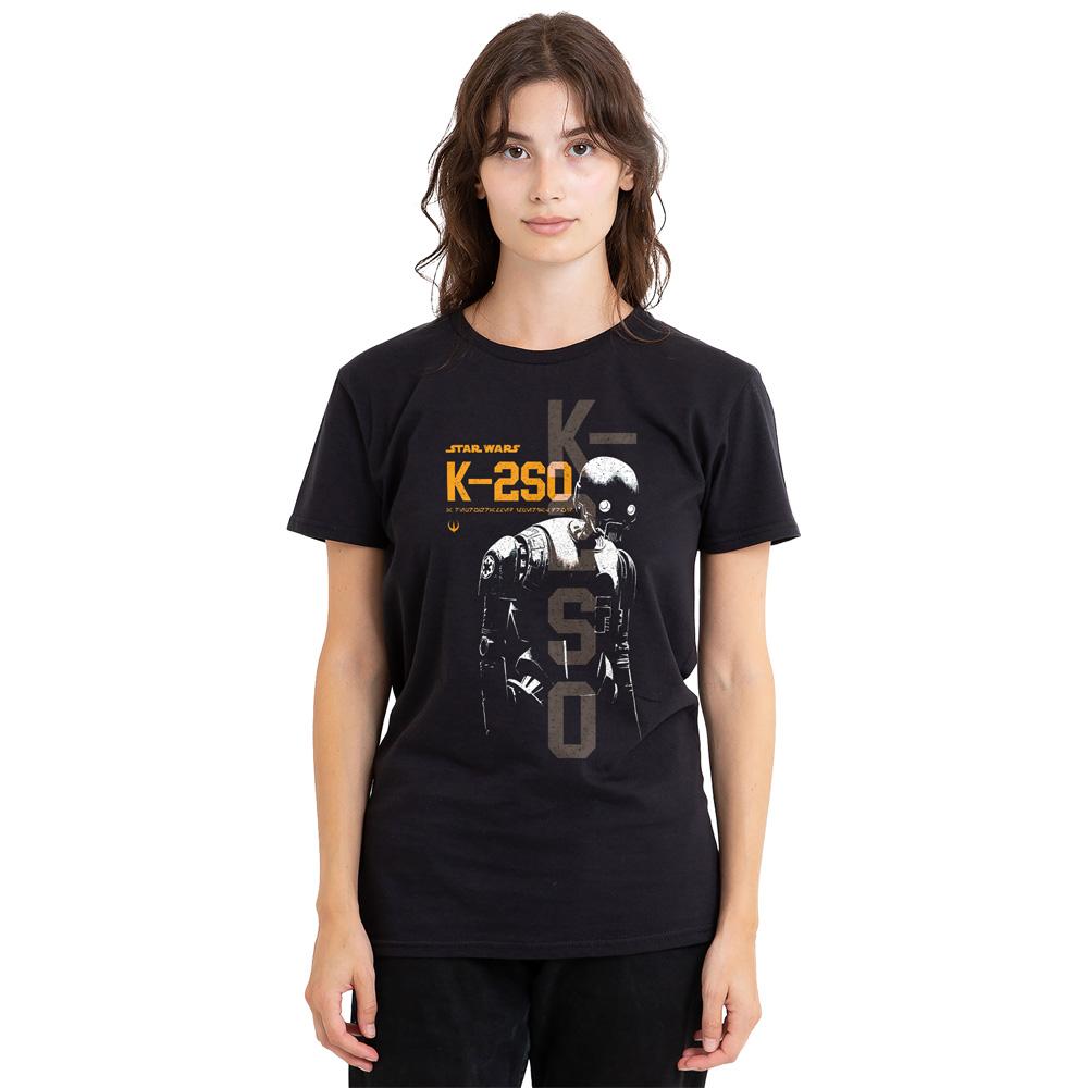 Black - Lifestyle - Star Wars: Andor Unisex Adult K-2SO T-Shirt
