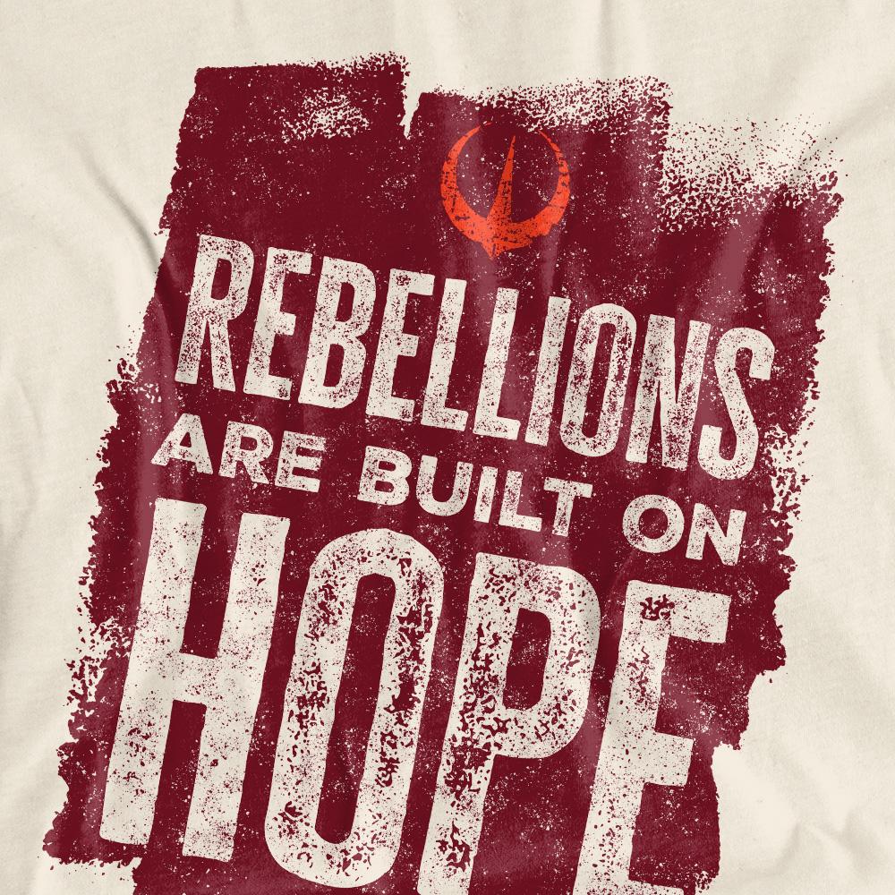 Natural - Side - Star Wars: Andor Unisex Adult Rebellions Are Built On Hope T-Shirt