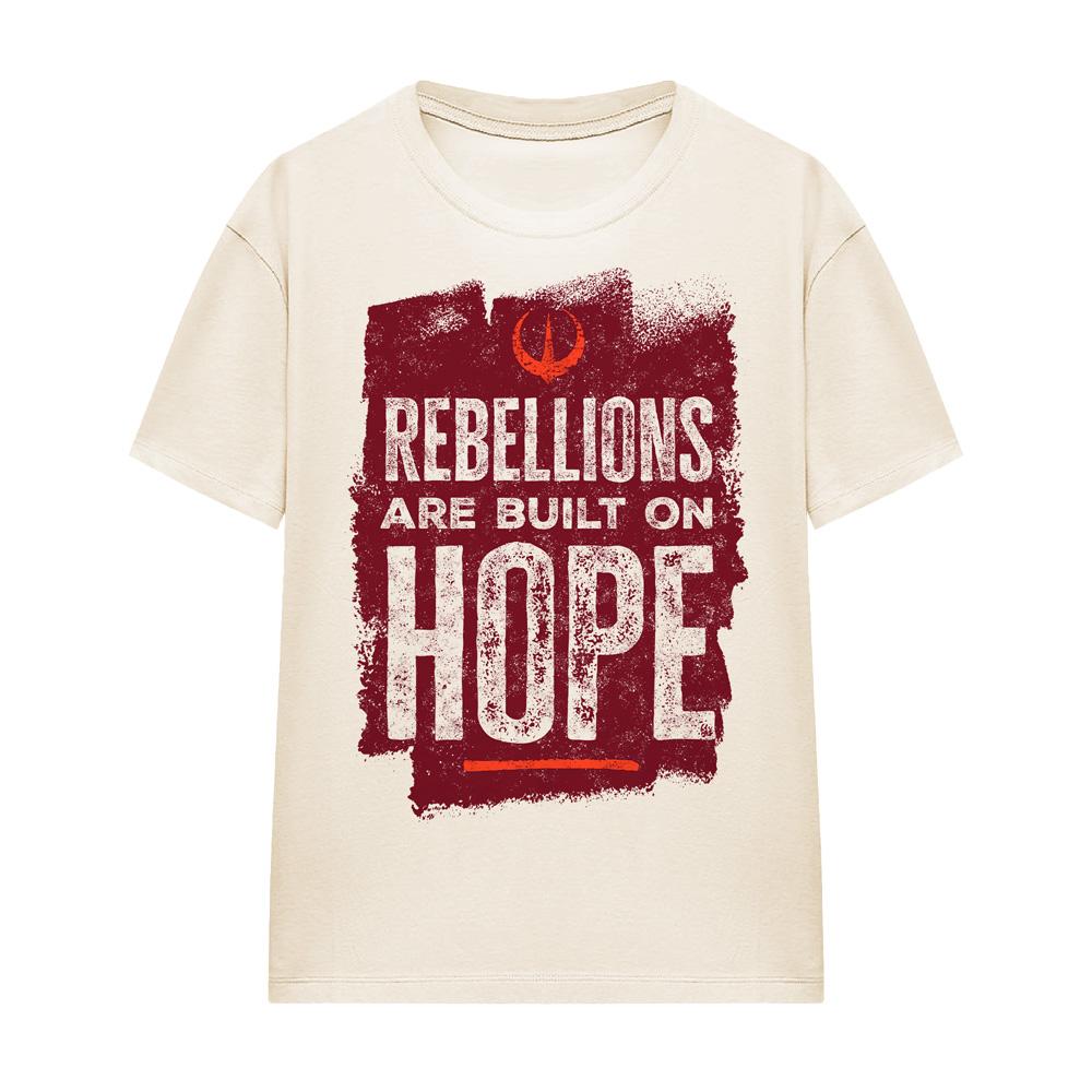 Natural - Front - Star Wars: Andor Unisex Adult Rebellions Are Built On Hope T-Shirt