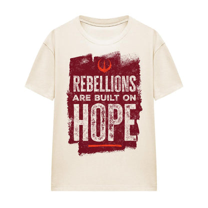 Natural - Front - Star Wars: Andor Unisex Adult Rebellions Are Built On Hope T-Shirt