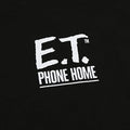 Black - Side - E.T Mens Logo T-Shirt