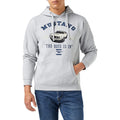 Sports Grey - Front - Ford Mens Mustang Hoodie