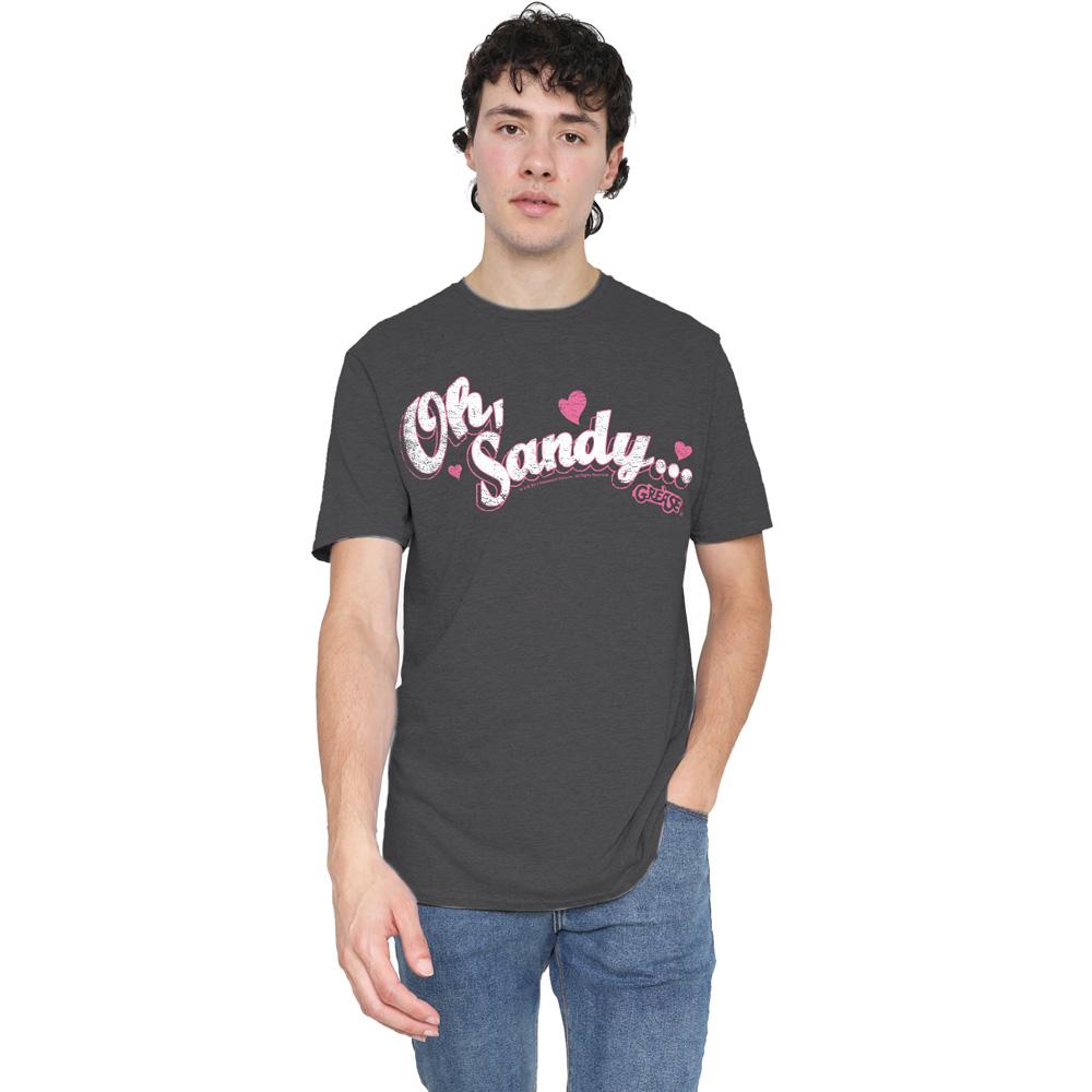 Charcoal - Lifestyle - Grease Unisex Adult Oh Sandy T-Shirt