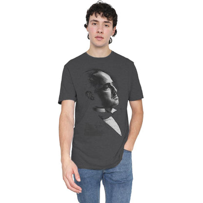 Charcoal - Lifestyle - The Godfather Unisex Adult Don Vito Corleone Graphic T-Shirt