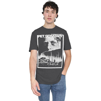 Charcoal - Lifestyle - Pet Sematary Unisex Adult Poster T-Shirt