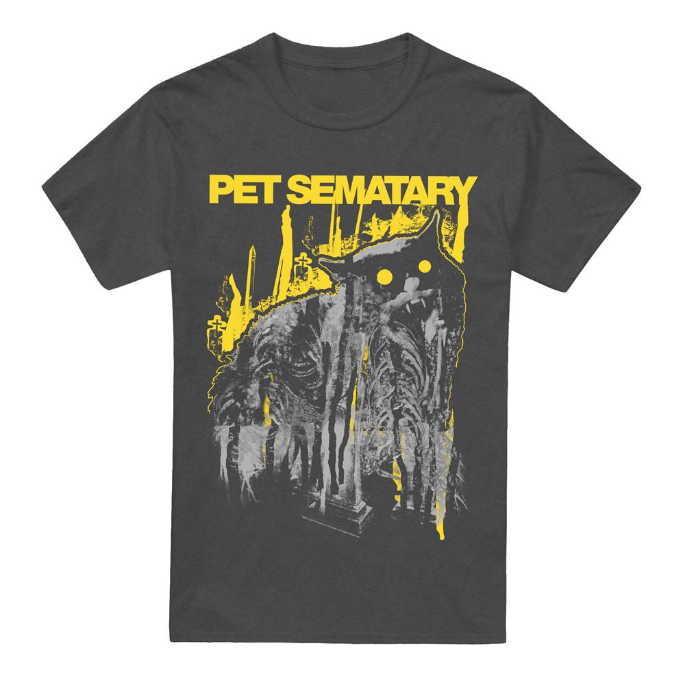 Charcoal - Front - Pet Sematary Unisex Adult Decay T-Shirt