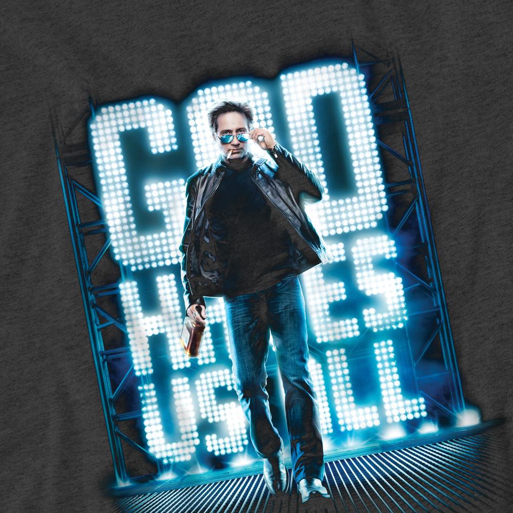 Charcoal - Pack Shot - Californication Unisex Adult Hit The Lights T-Shirt