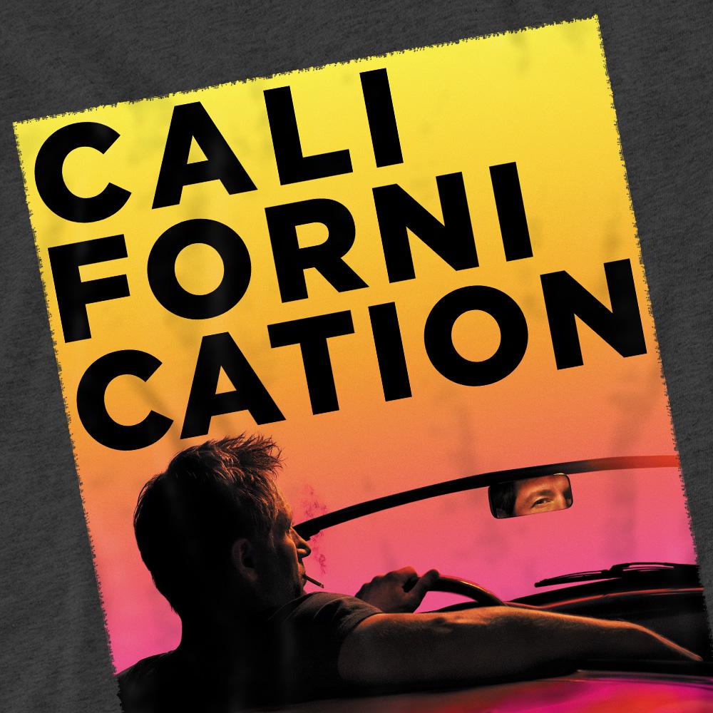 Charcoal - Pack Shot - Californication Unisex Adult Sunset Ride T-Shirt