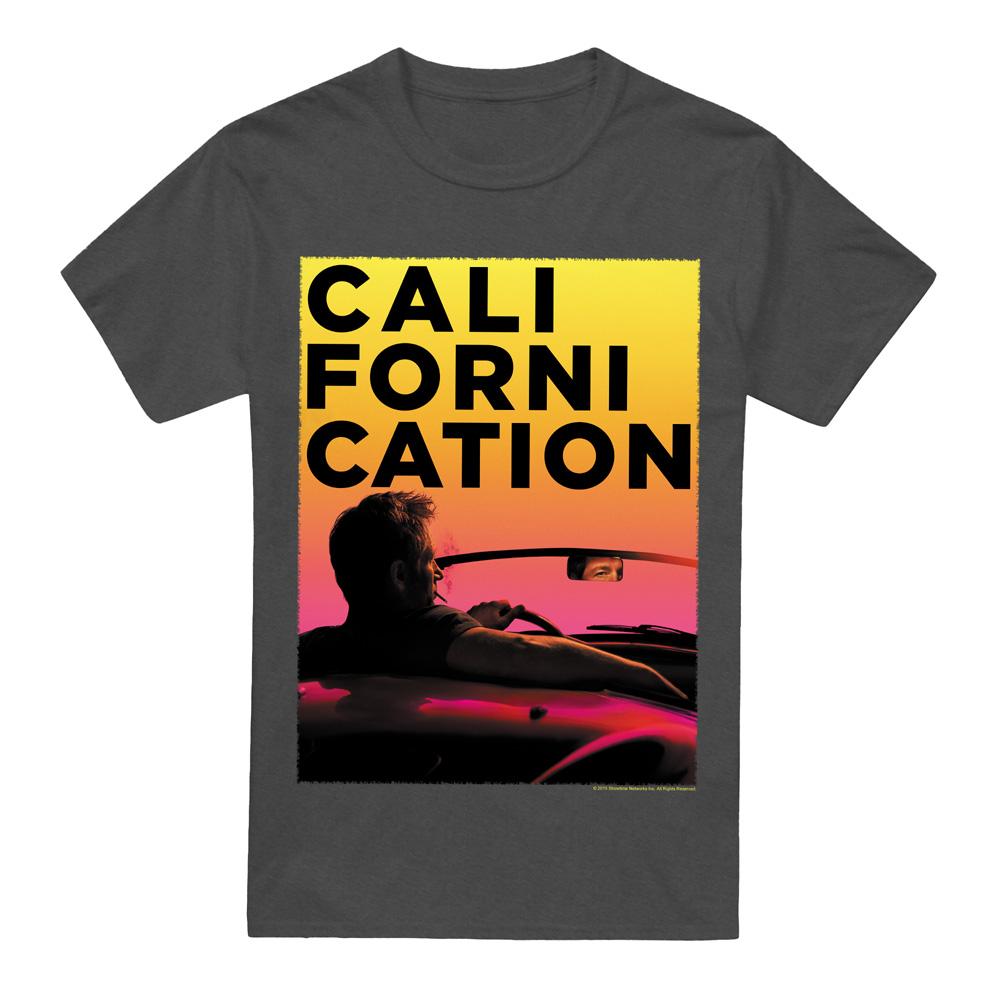 Charcoal - Front - Californication Unisex Adult Sunset Ride T-Shirt
