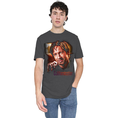 Charcoal - Side - Californication Unisex Adult Smoker T-Shirt
