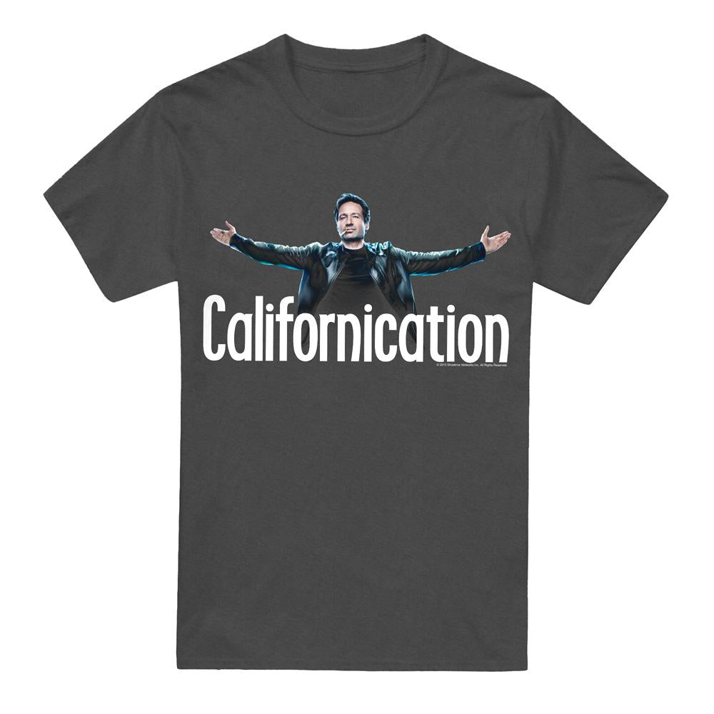 Charcoal - Front - Californication Unisex Adult Outstretched T-Shirt
