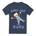 Navy - Front - South Park Unisex Adult Best Dad Ever Randy Marsh Fathers Day T-Shirt