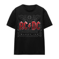 Black - Front - AC-DC Unisex Adult Black Ice T-Shirt