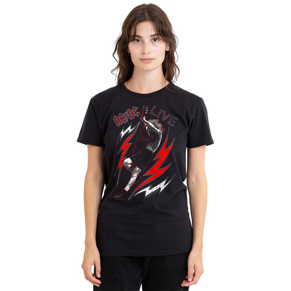 Black - Side - AC-DC Unisex Adult Live T-Shirt