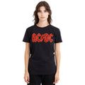Black - Side - AC-DC Unisex Adult PWR-UP Logo T-Shirt