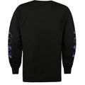 Black-Purple - Back - E.T Mens Phone Home Neon Long-Sleeved T-Shirt