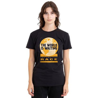 Black - Lifestyle - The Amazing Race Unisex Adult Waiting World T-Shirt