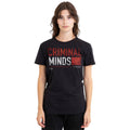 Black - Side - Criminal Minds Unisex Adult Title Card T-Shirt