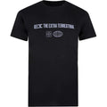 Black - Front - E.T Mens Broadcast T-Shirt