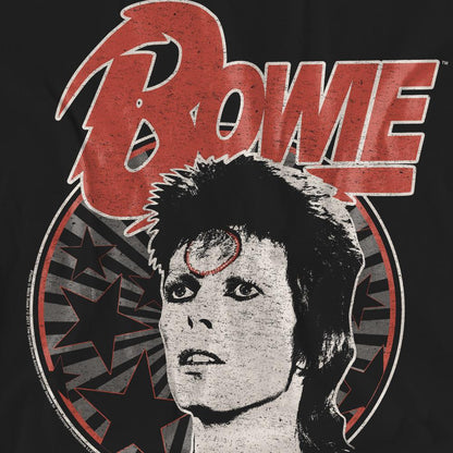 Black - Pack Shot - David Bowie Unisex Adult Space Oddity T-Shirt
