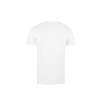 White - Back - Wacky Races Mens Captain Caveman T-Shirt