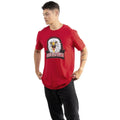 Cardinal Red - Side - Cobra Kai Mens Eagle Fang T-Shirt