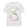 White - Front - Invader Zim Unisex Adult Gir & Pig T-Shirt