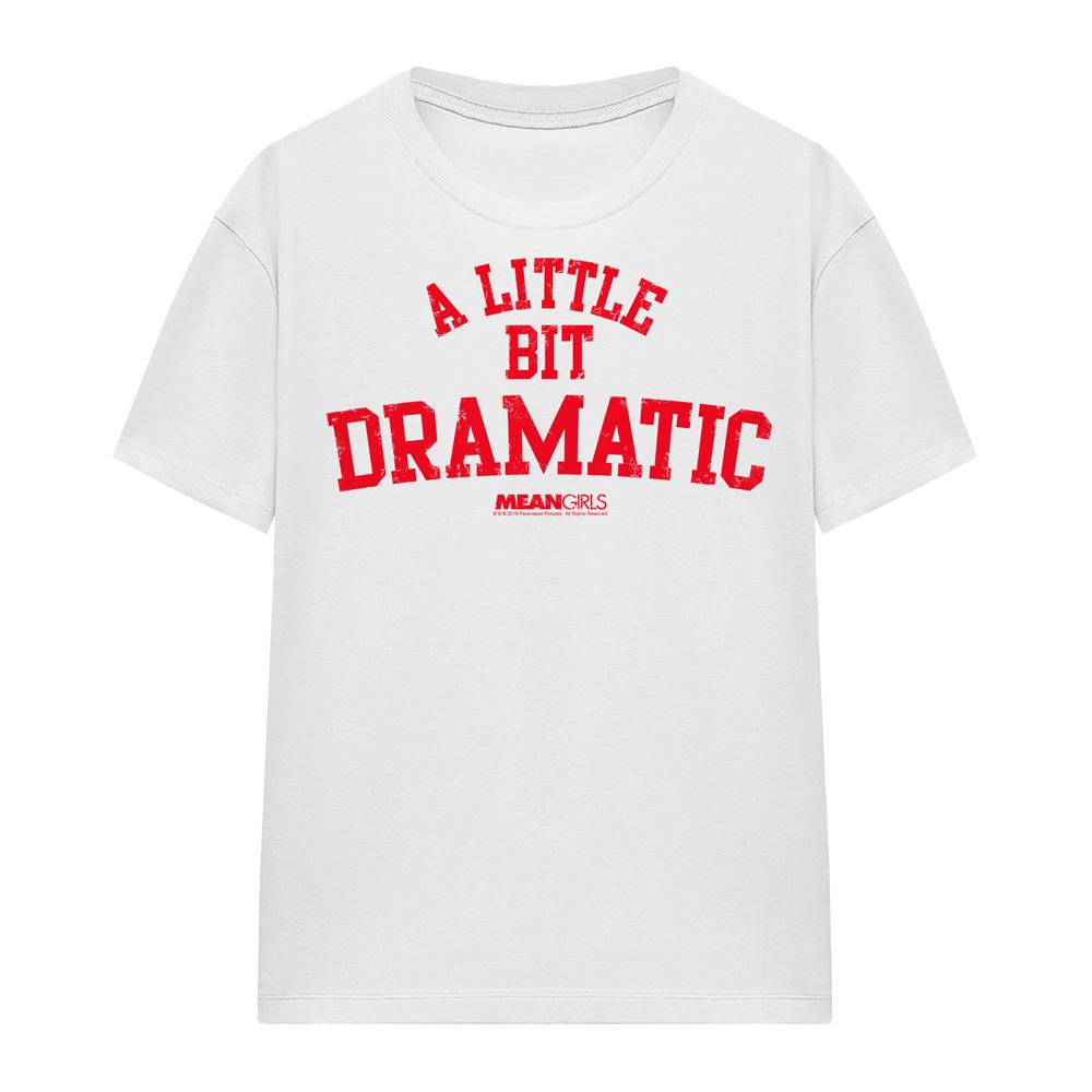 White - Front - Mean Girls Unisex Adult Dramatic T-Shirt