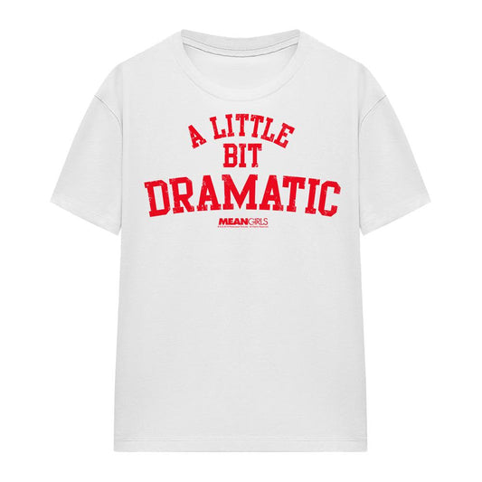 White - Front - Mean Girls Unisex Adult Dramatic T-Shirt