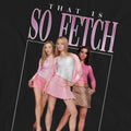 Black - Pack Shot - Mean Girls Unisex Adult So Fetch 90s T-Shirt