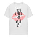 White - Front - Mean Girls Unisex Adult You Can´t Sit With Us T-Shirt