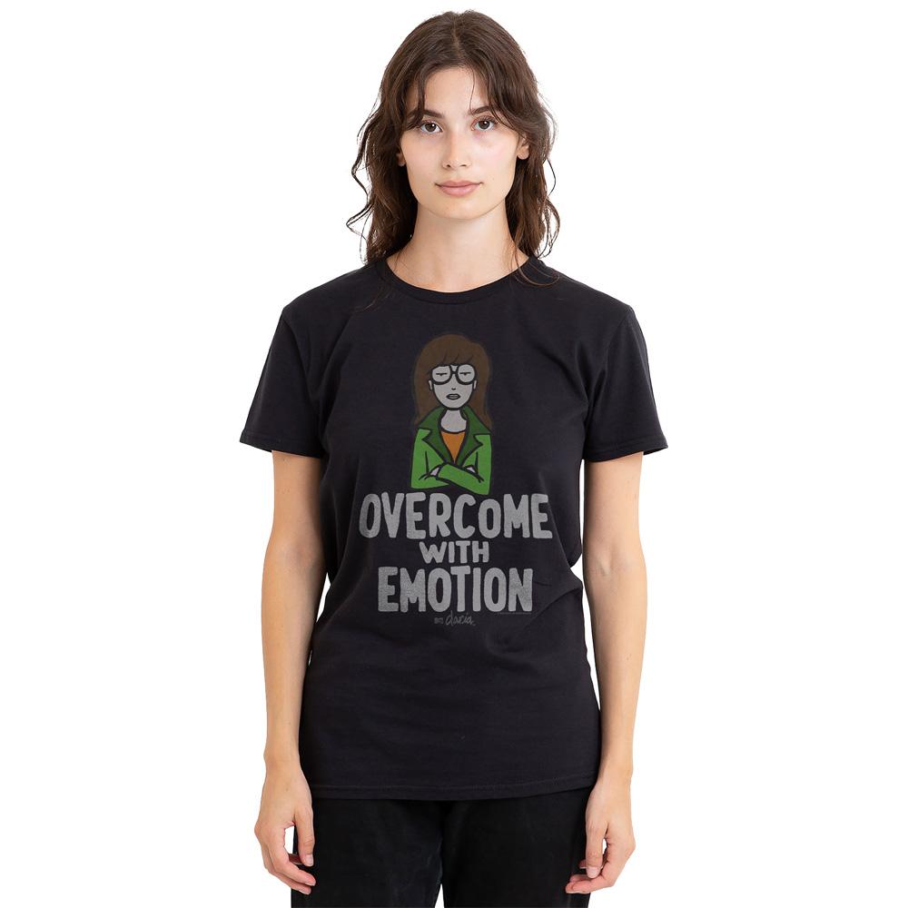 Black - Side - Daria Unisex Adult Daria Quote T-Shirt